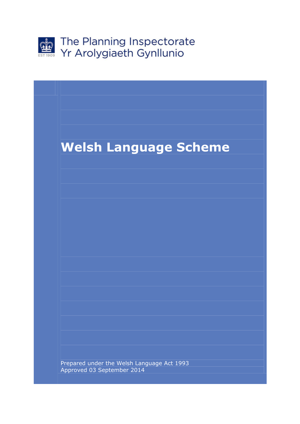 Welsh Language Scheme