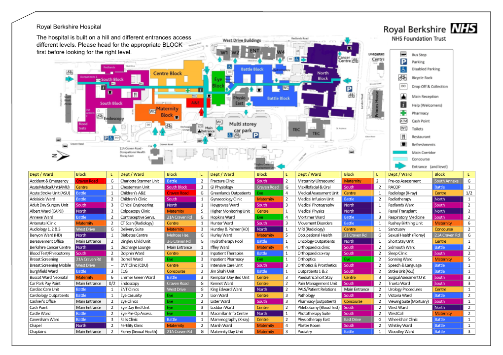 RBH Map and Directory Jan 2016.Pdf