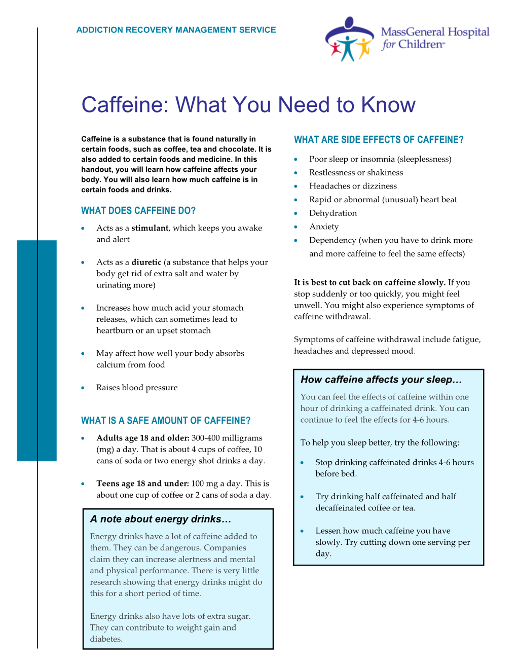 Caffeine: What You Need to Know