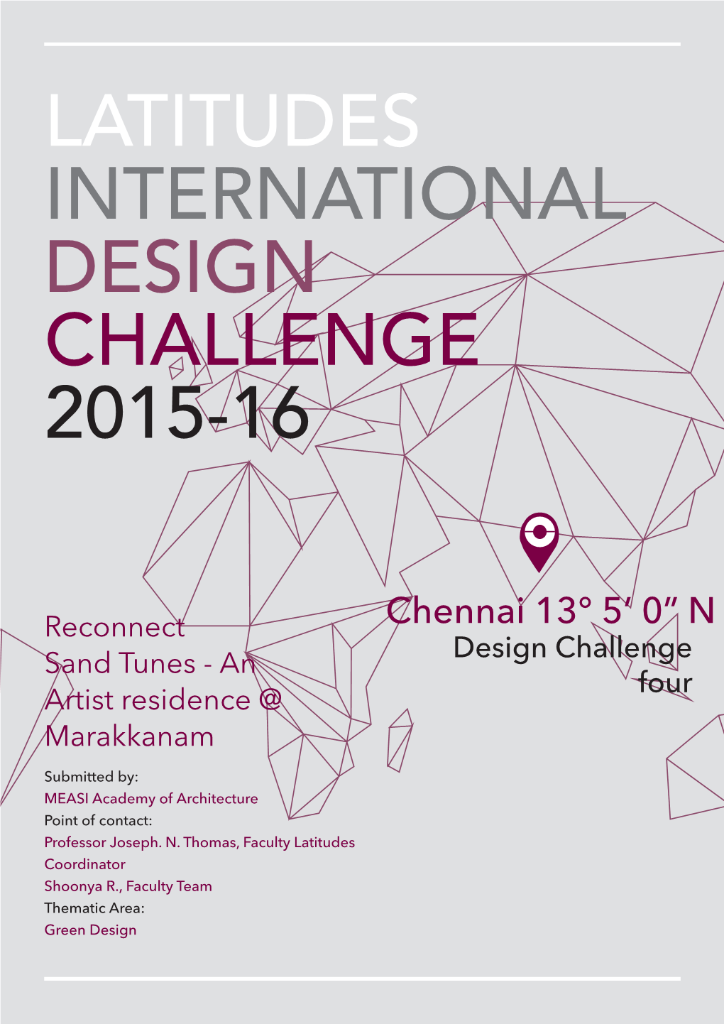 Latitudes International Design Challenge 2015-16