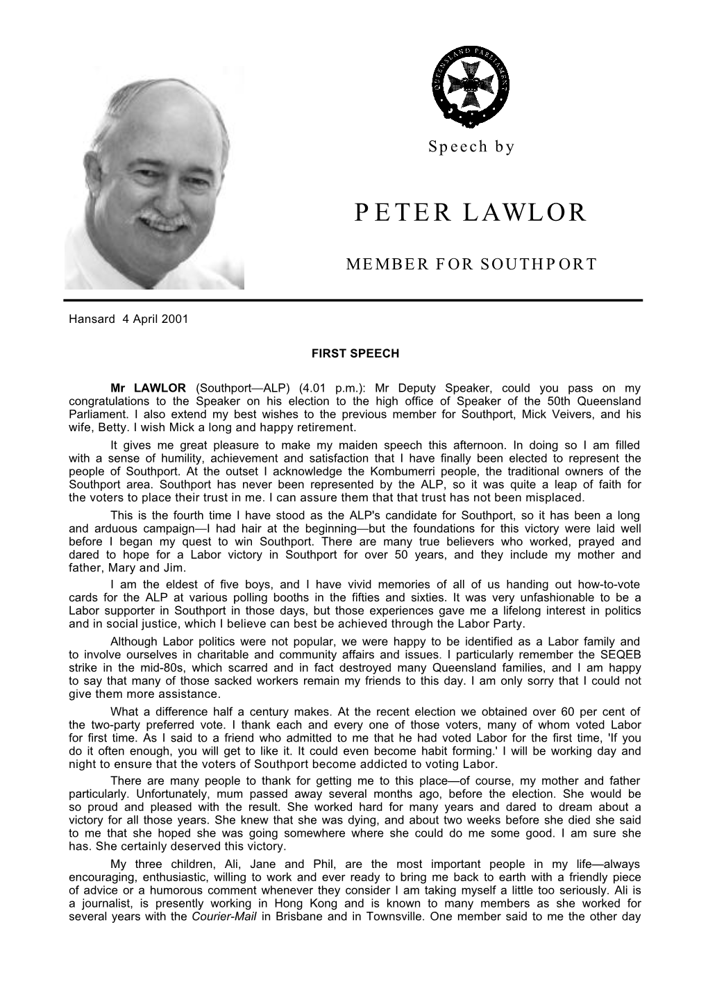 Peter Lawlor