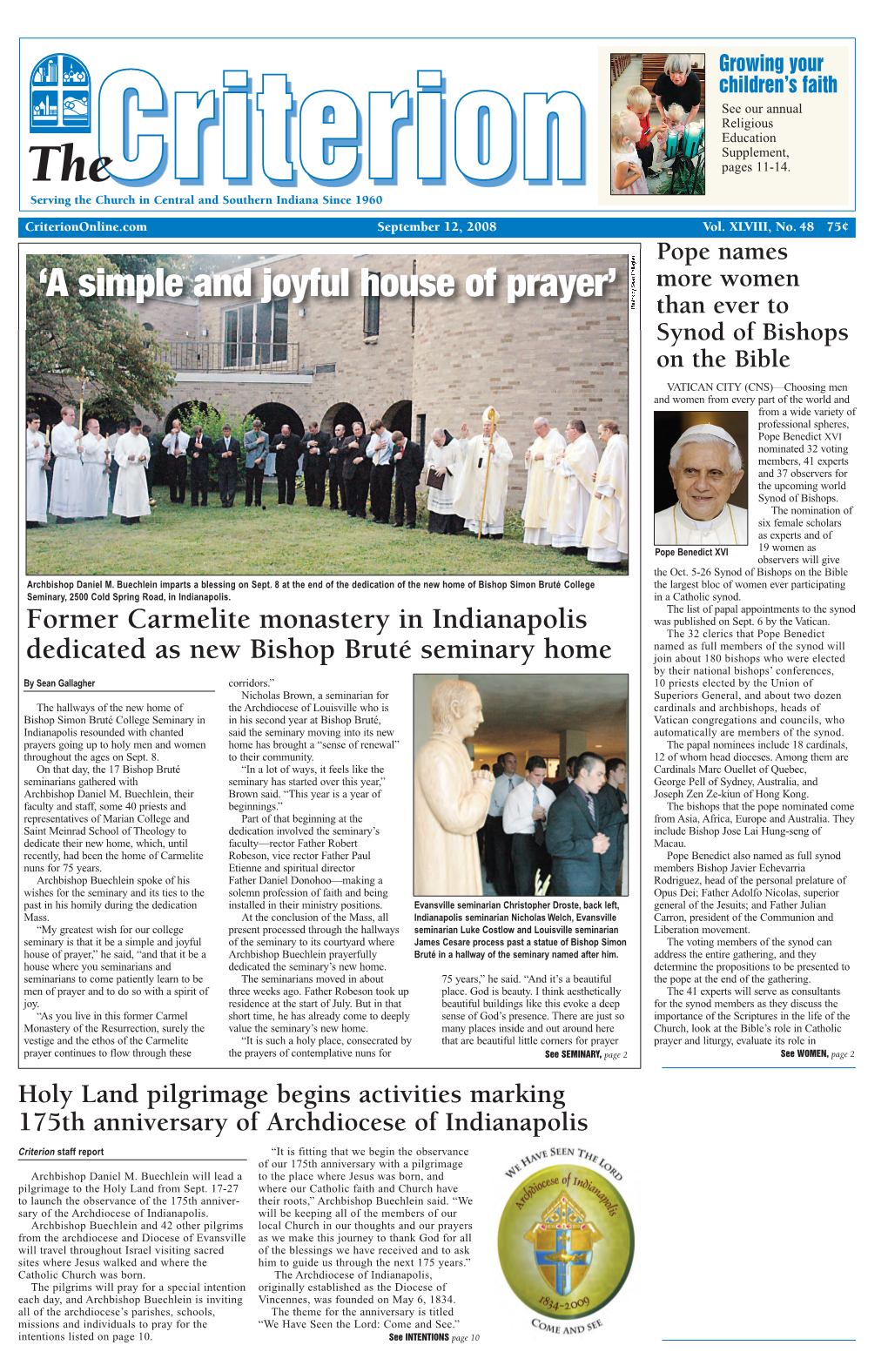 'A Simple and Joyful House of Prayer'