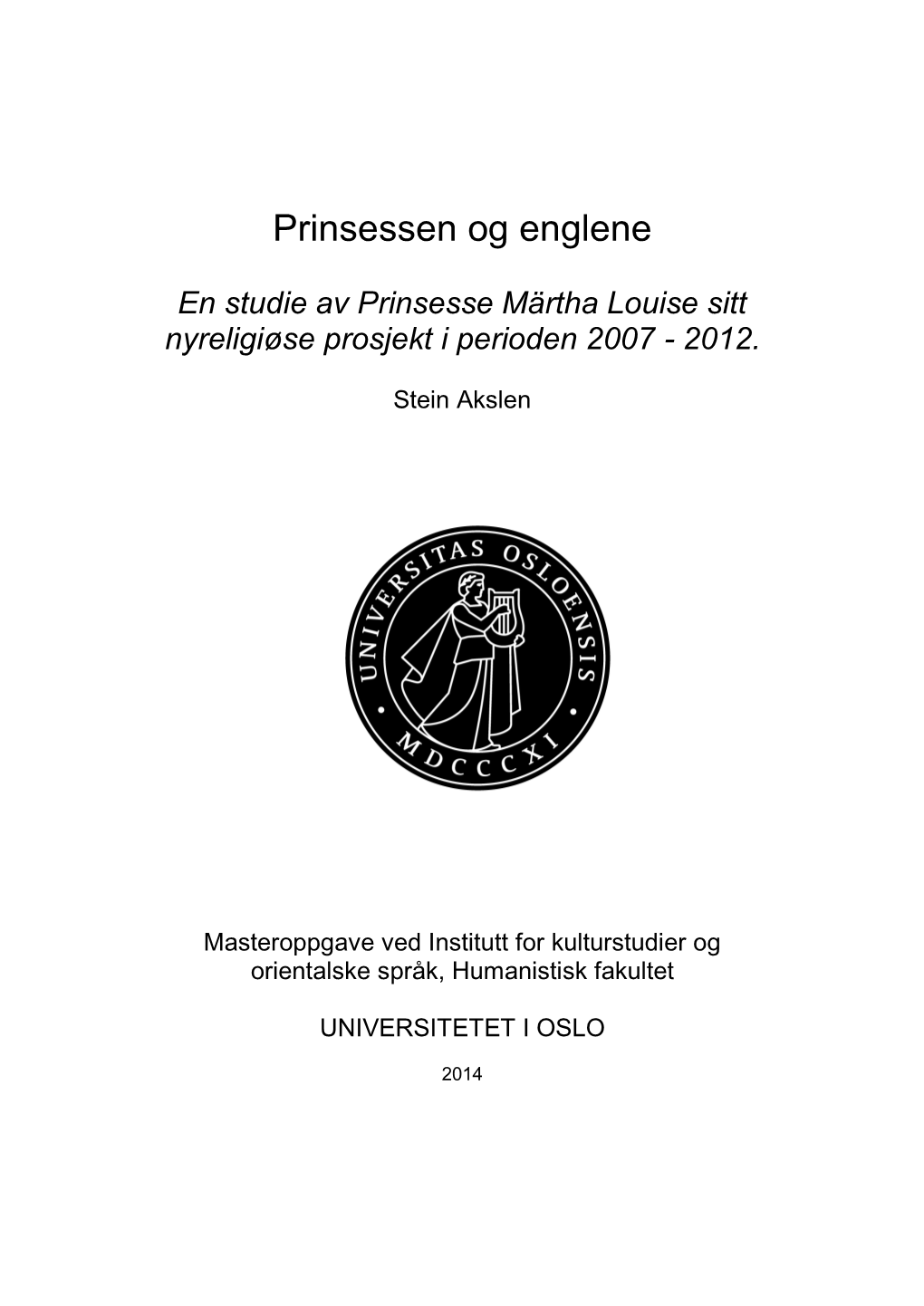 Prinsessen Og Englene