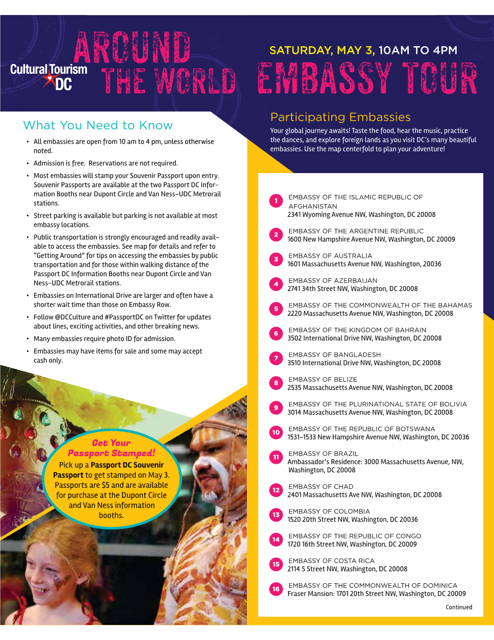 Around the World Embassy Tour