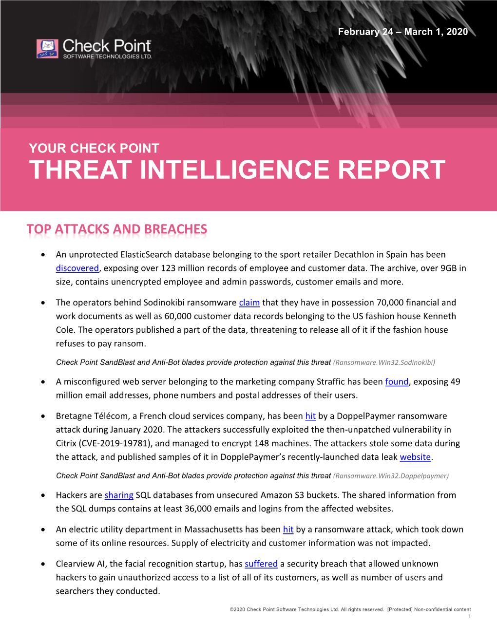 Threat Intelligence Bulletin