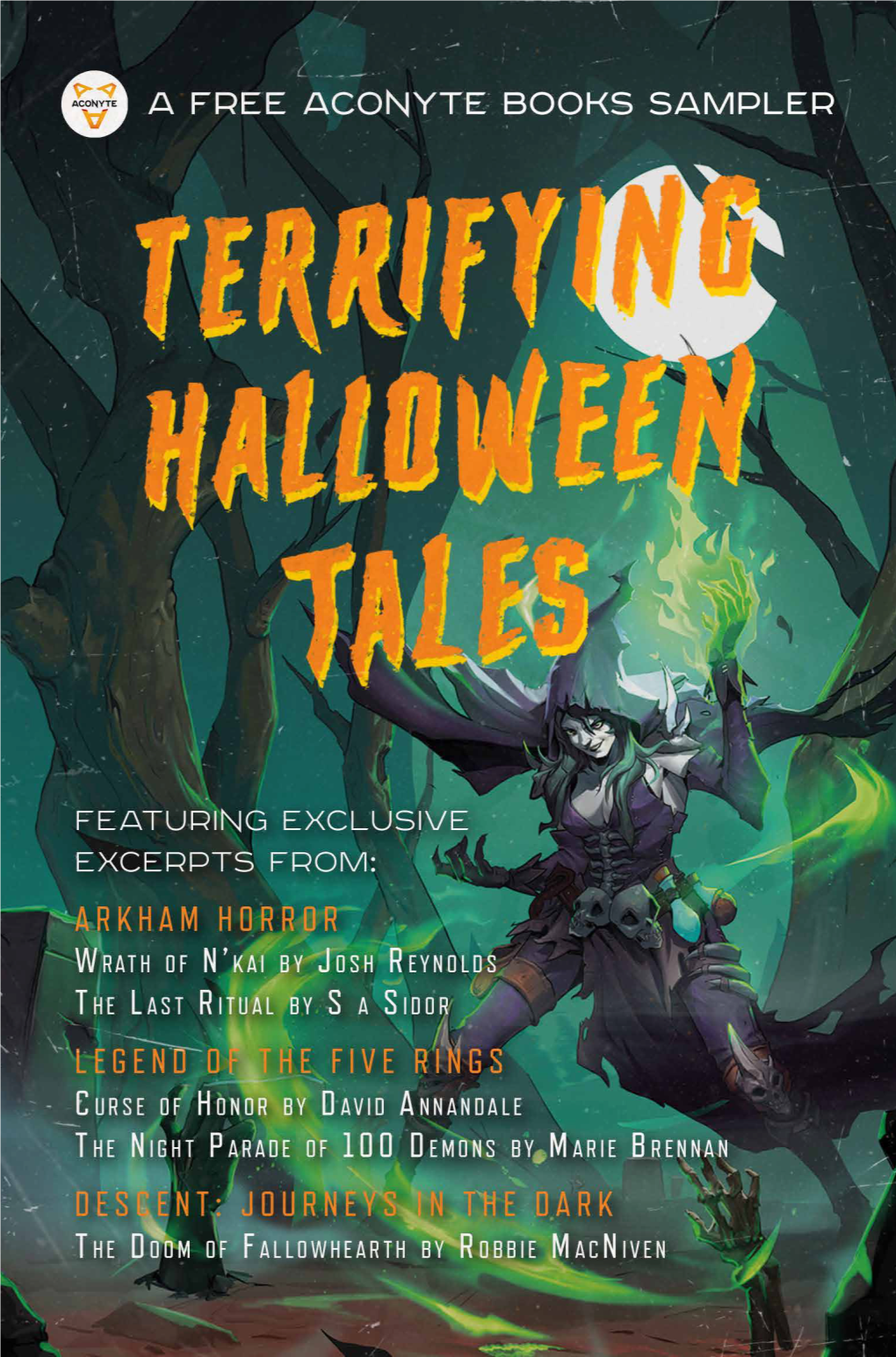 Terrifying Halloween Tales, an Aconyte Books Sampler