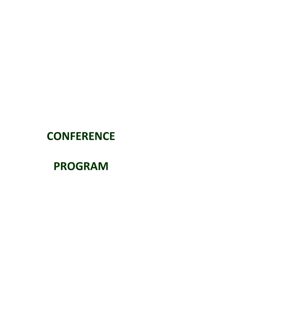 Conference Program