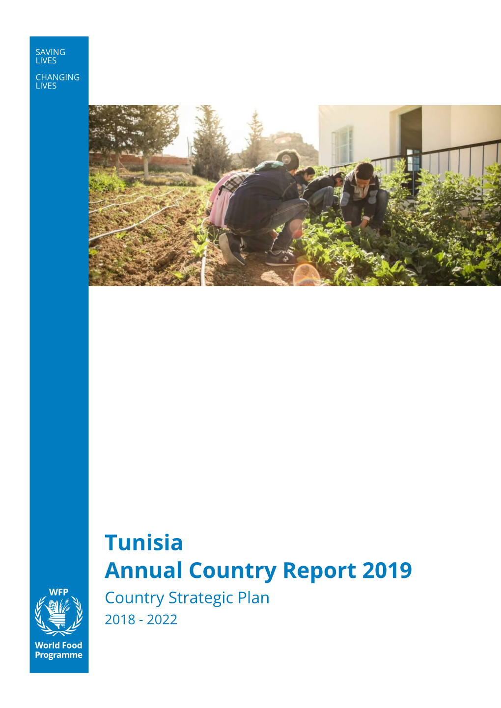Tunisia Annual Country Report 2019 Country Strategic Plan 2018 - 2022 Table of Contents