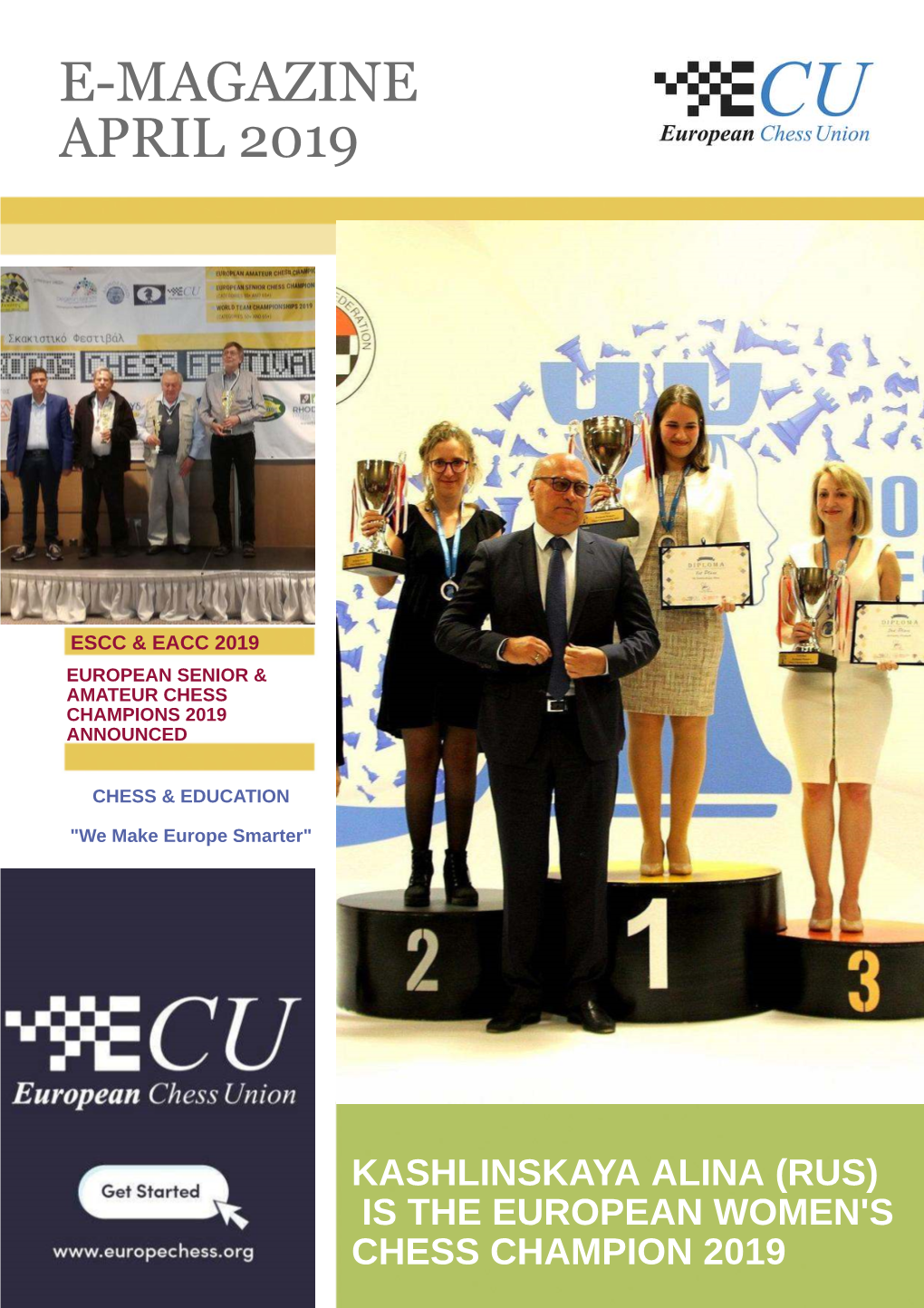 ECU E-Magazine April-2019