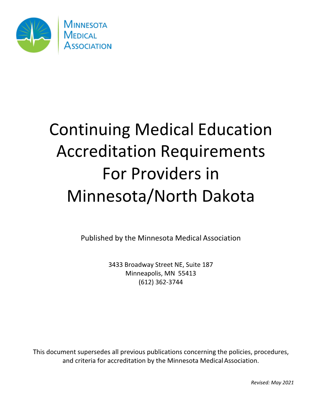 Accreditation Manual