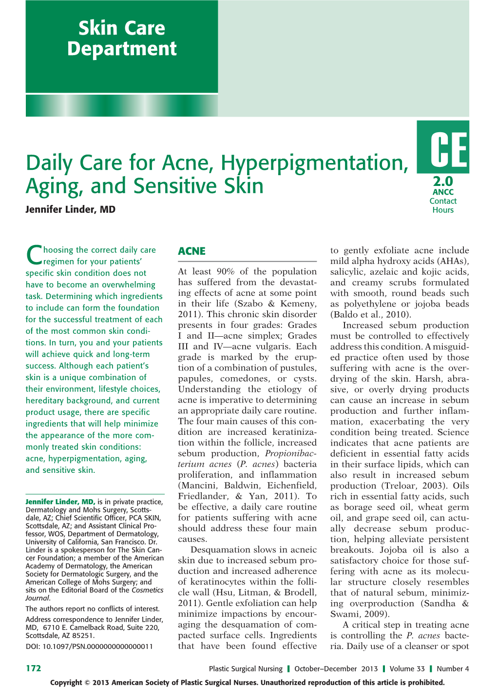 Daily Care for Acne, Hyperpigmentation, Aging, And