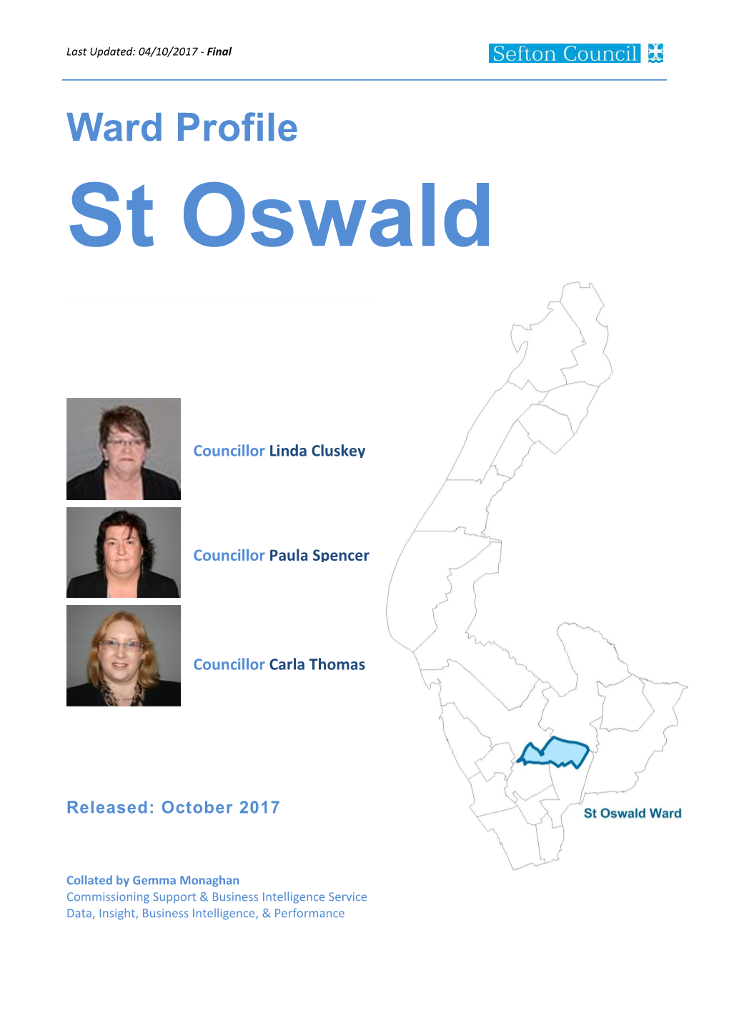 St Oswald Ward Profile