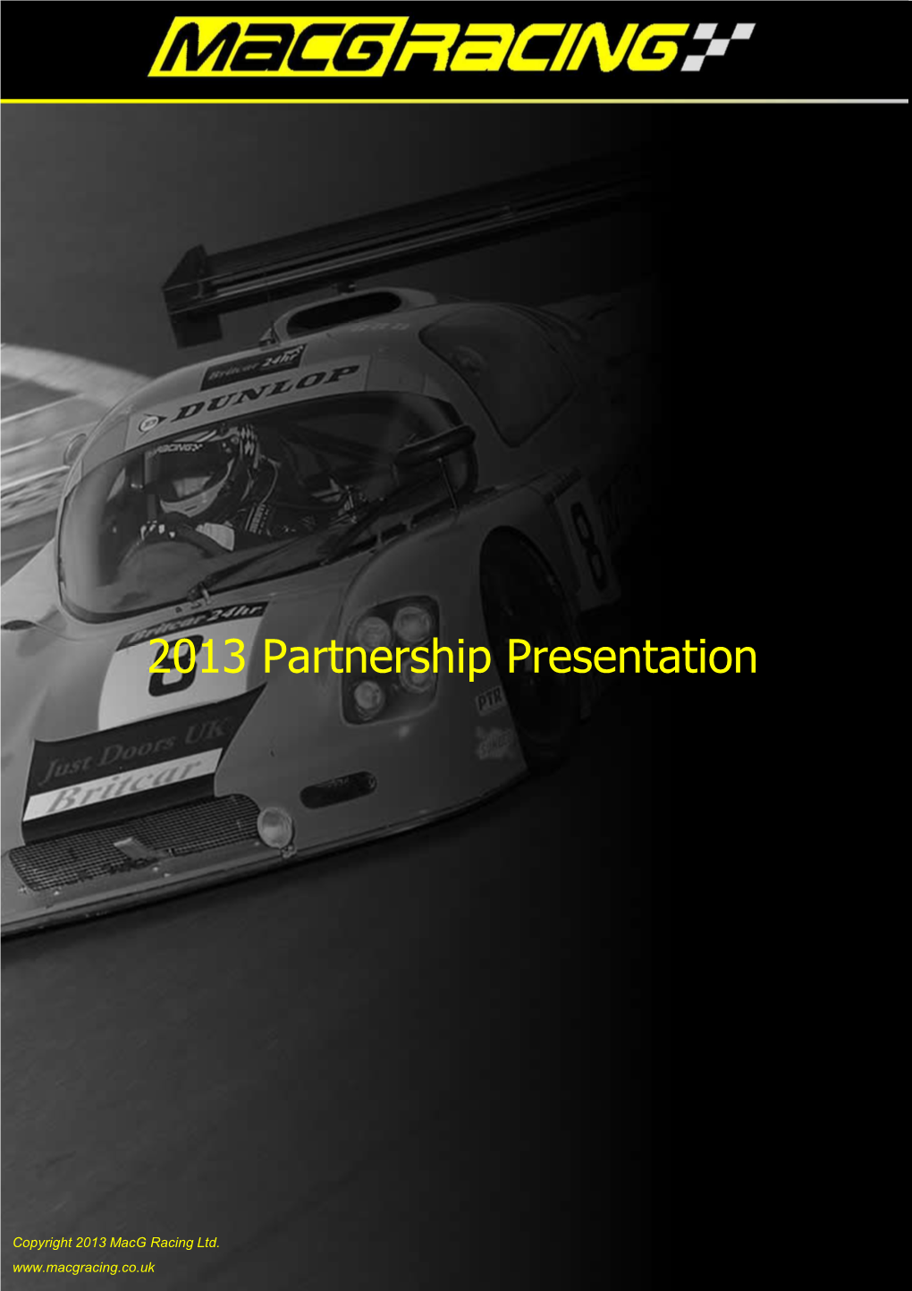 2013 Partnership Presentation