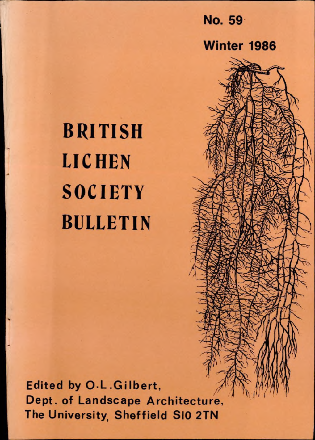 British Lichen Society Bulletin