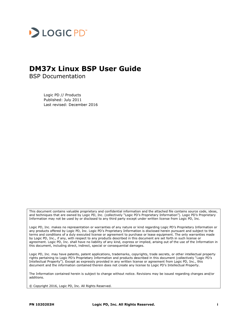 Dm37x Linux BSP User Guide BSP Documentation