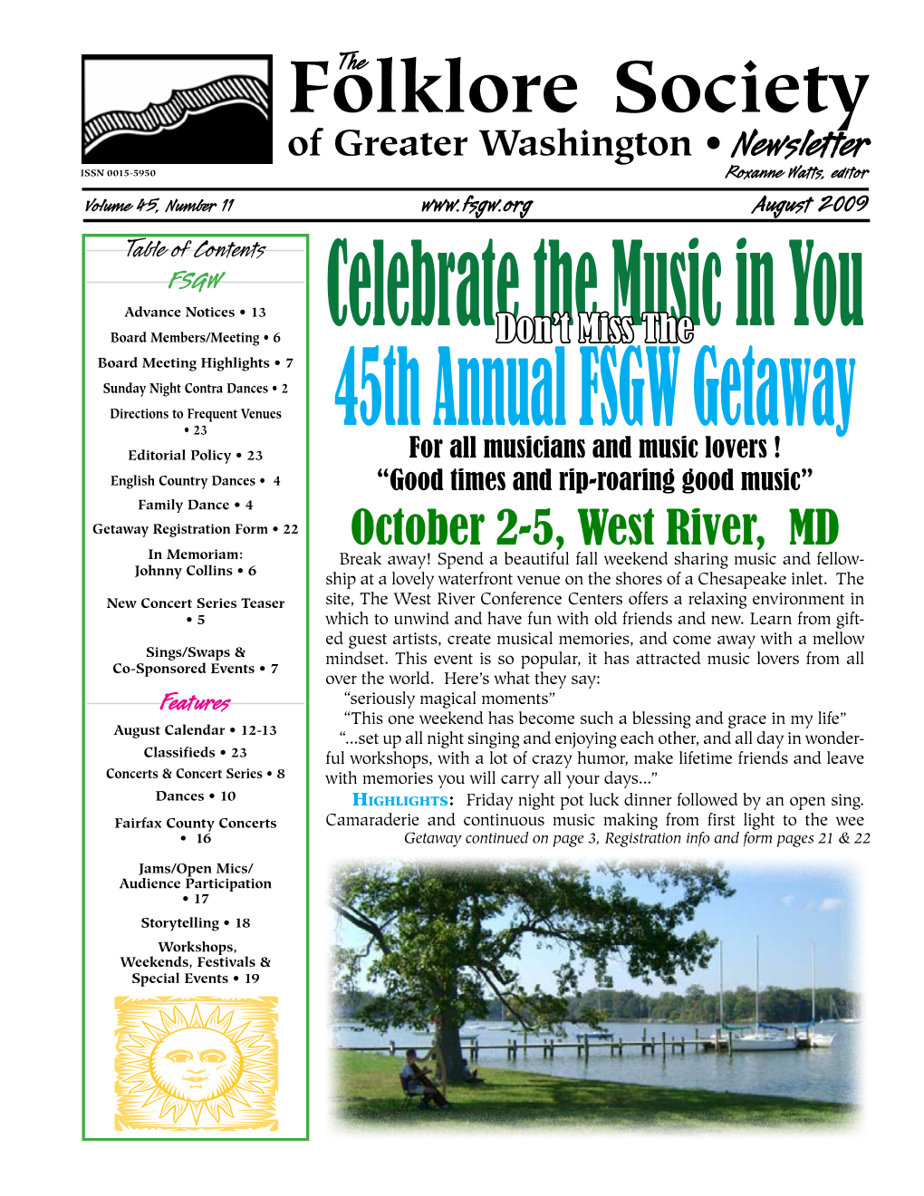 45Th Annual FSGW Getaway