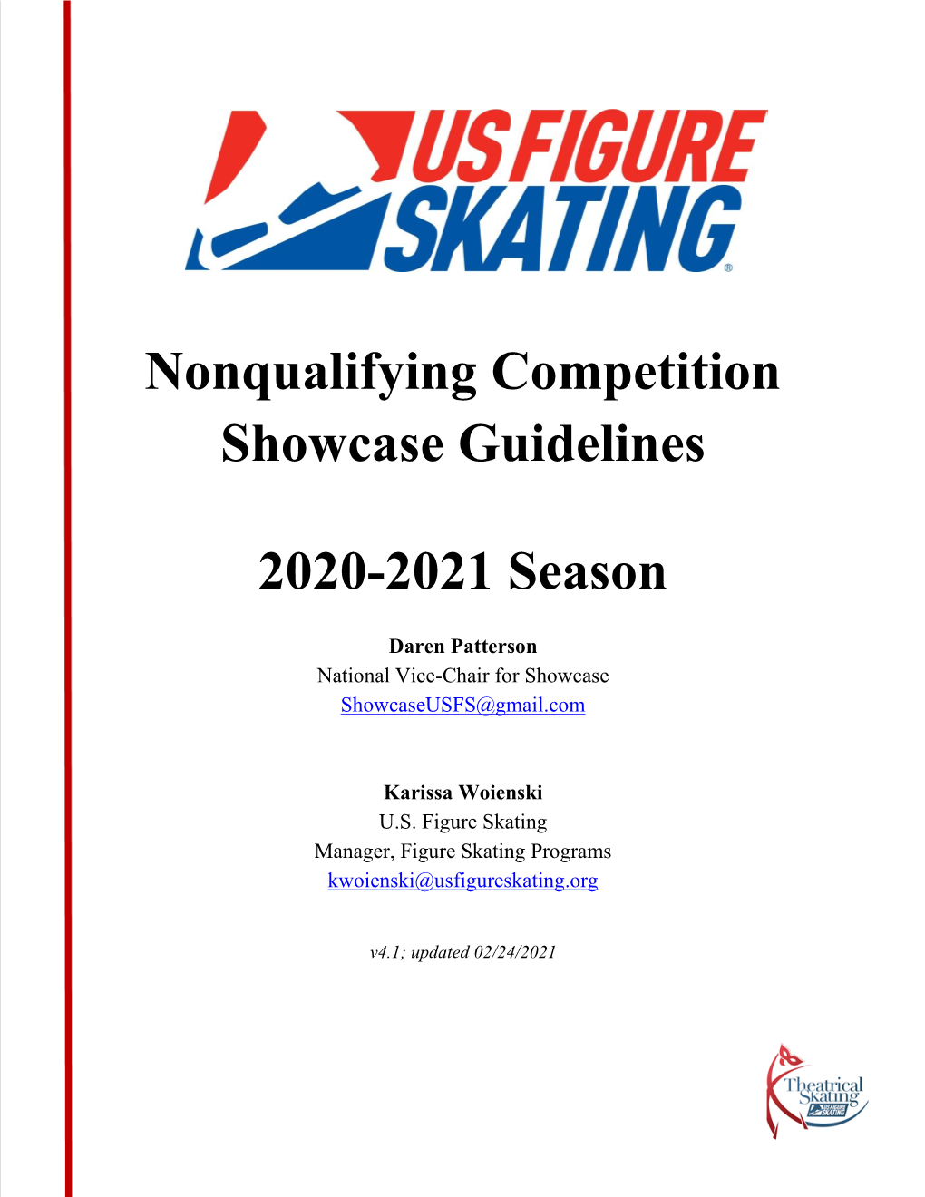 Nonqualifying Competition Showcase Guidelines 2020-2021 Season