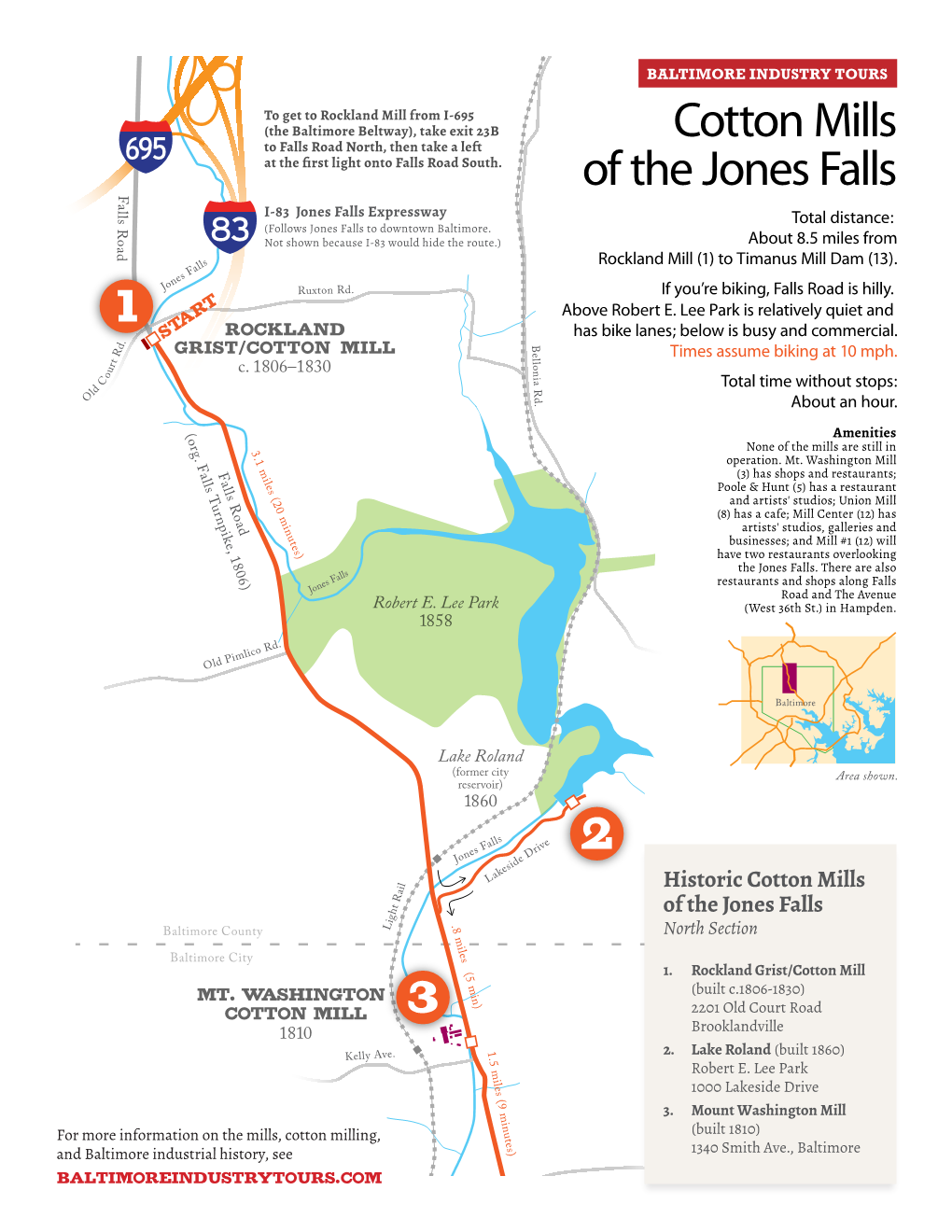 Historic Cotton Mills of the Jones Falls