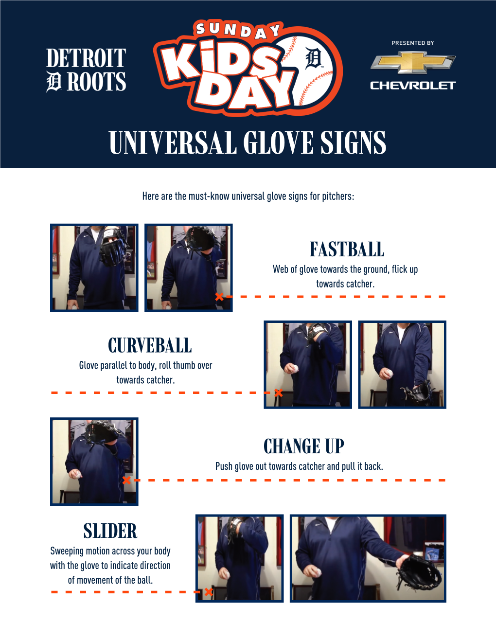 Universal Glove Signs