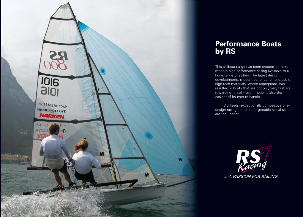 Performance Boats Brochure 2009:High Performance Range 18/02/2009 13:38 Page 20