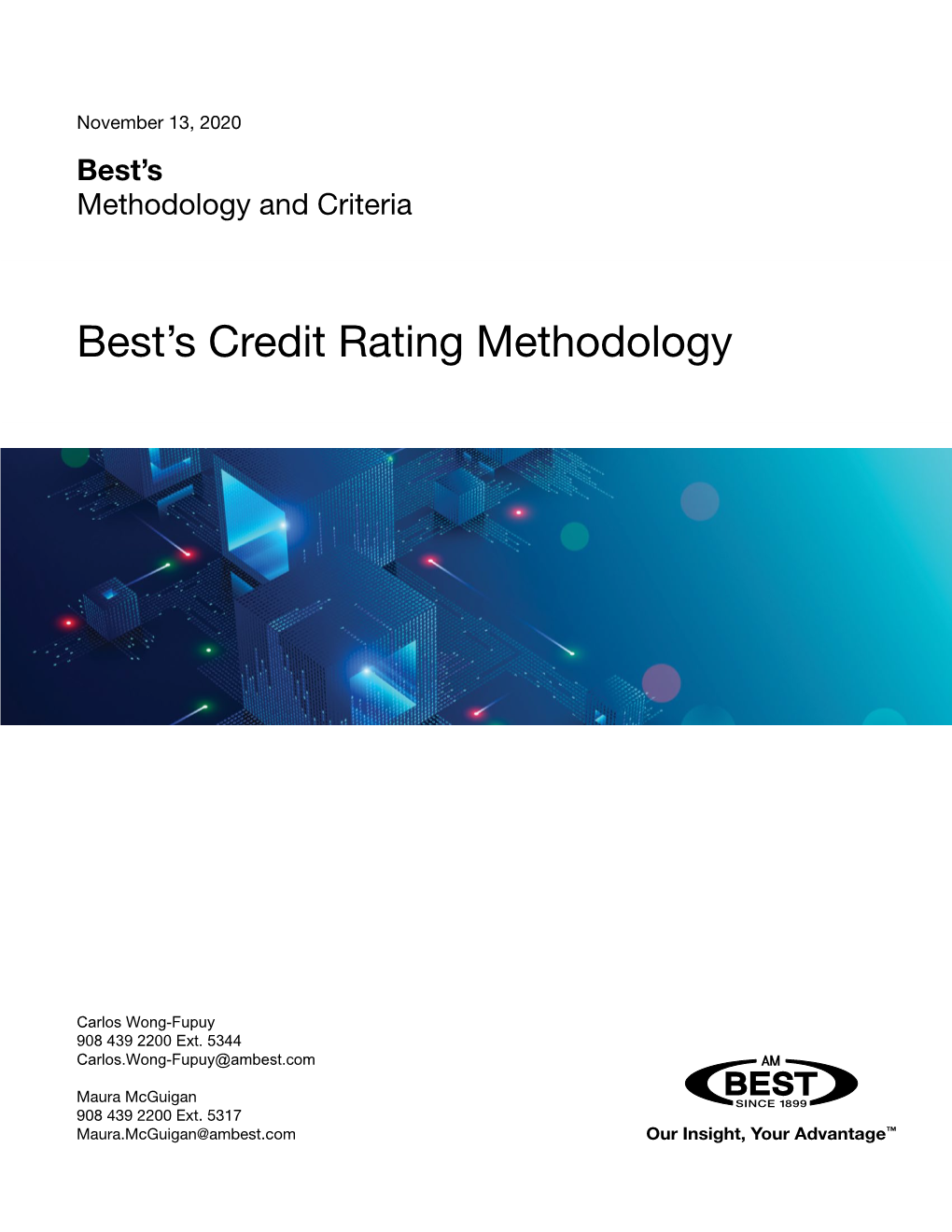 Best's Credit Rating Methodology