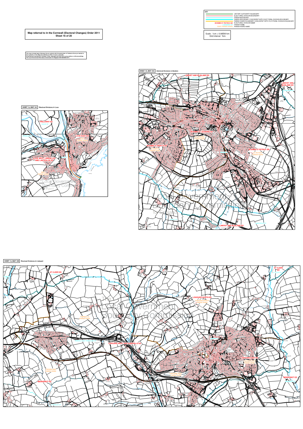 Sheet 16 (Bodmin and Liskeard, PDF)