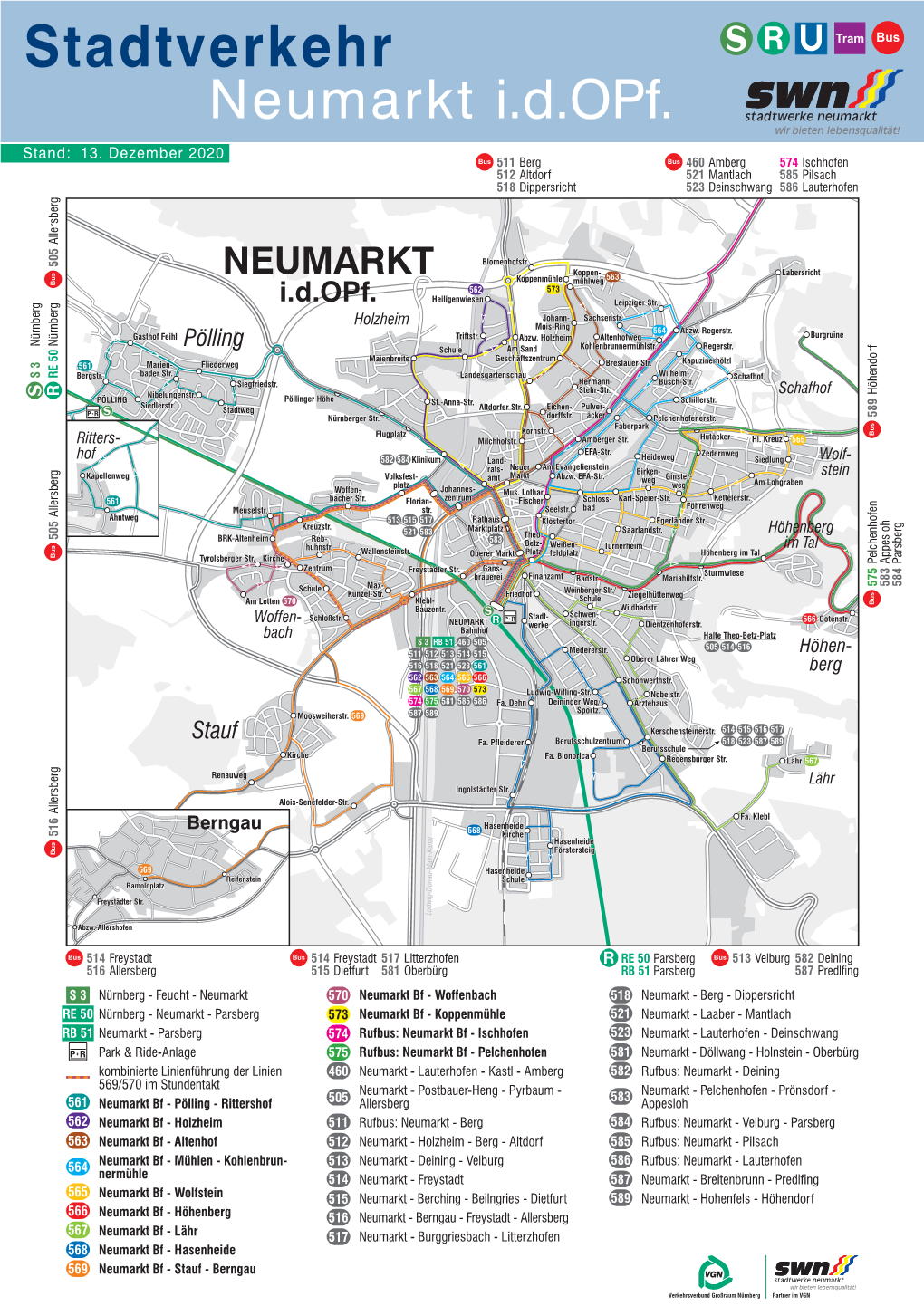 Stadtverkehr Neumarkt I.D.Opf