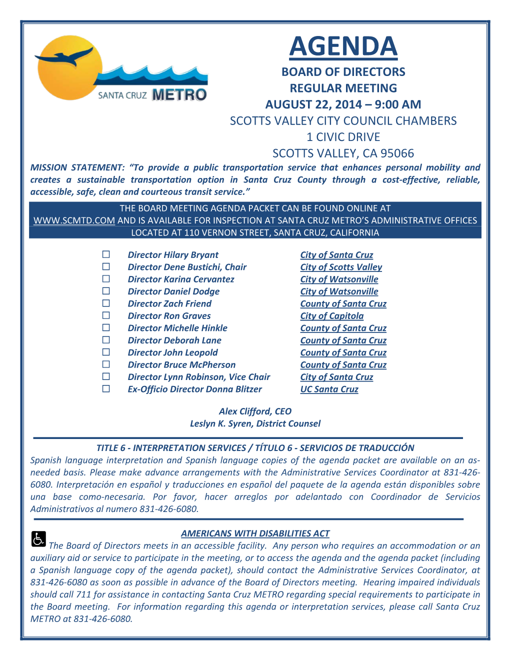 Santa Cruz Metropolitan Transit District Page 1 Check Journal Detail by Check Number All Checks for Accounts Payable