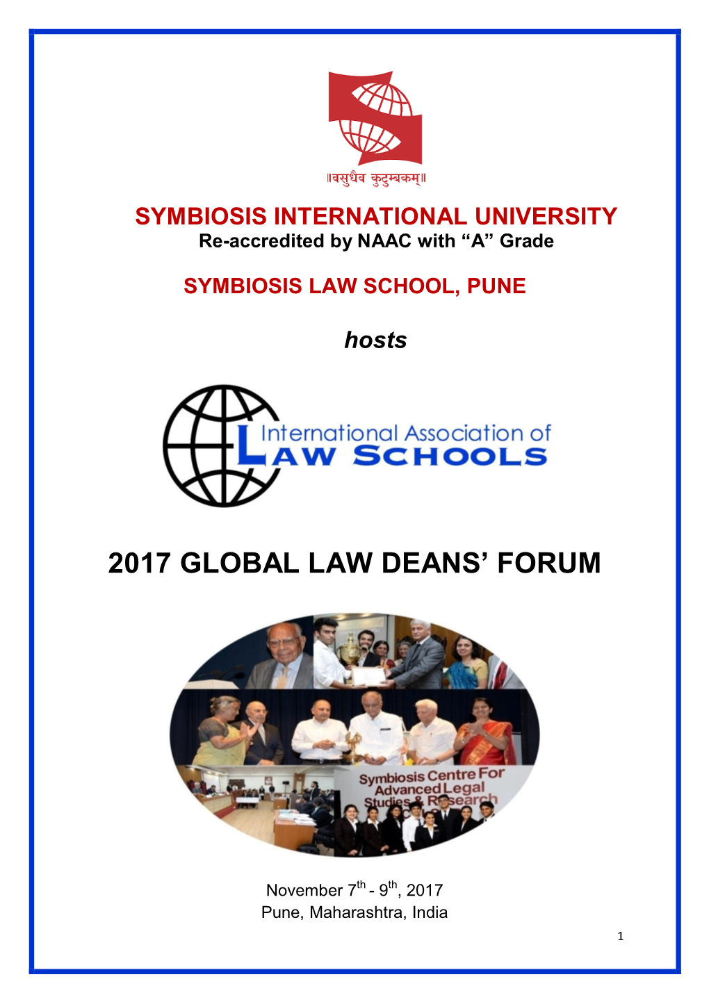2017 Global Law Deans' Forum