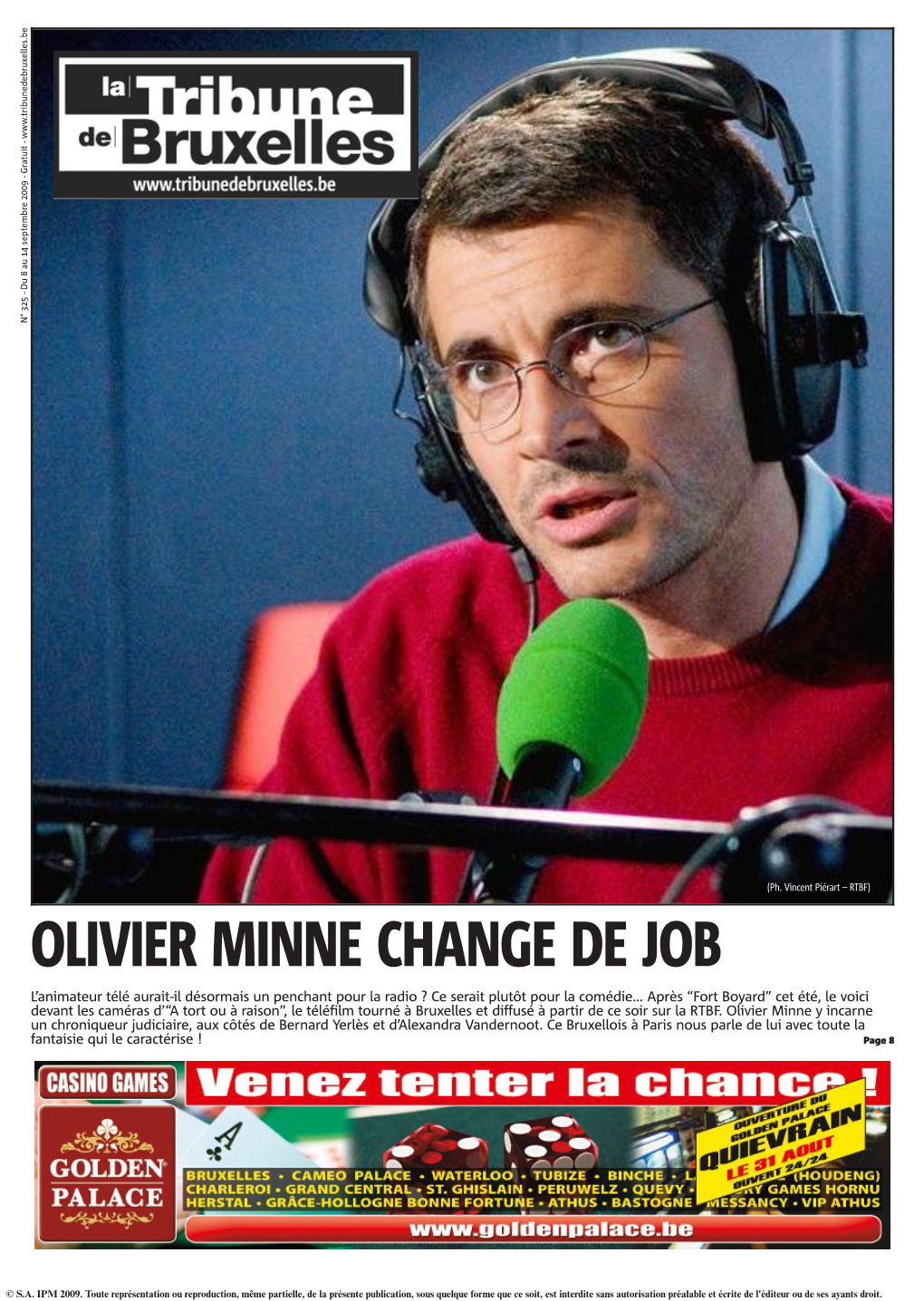 Olivier Minne Change De