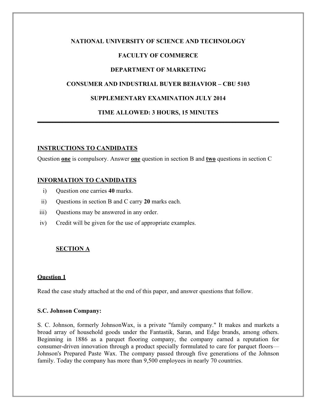 CBU5103201407 Consumer and Industrial Buyer Behavior..Pdf