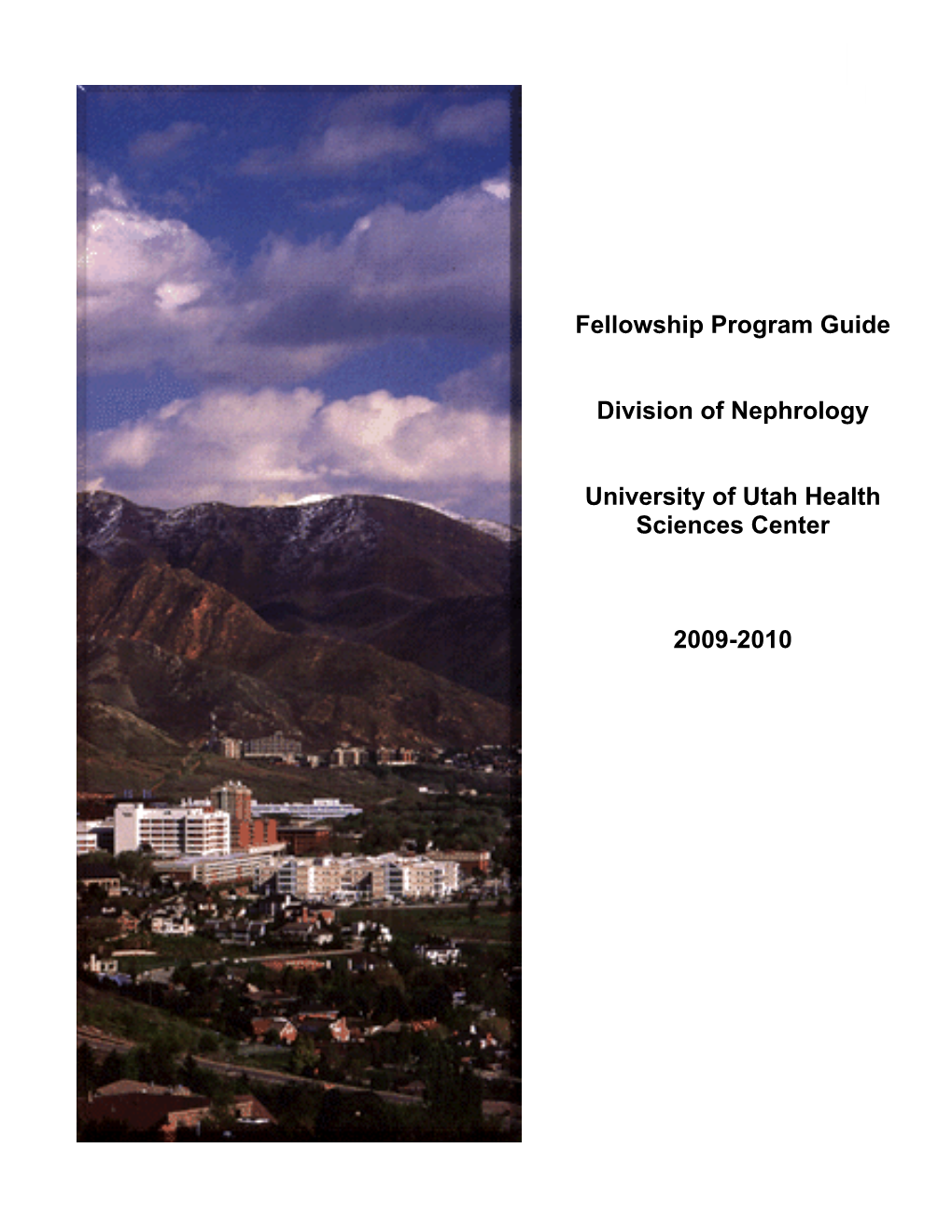 University of Utah Nephrology Fellowship Program