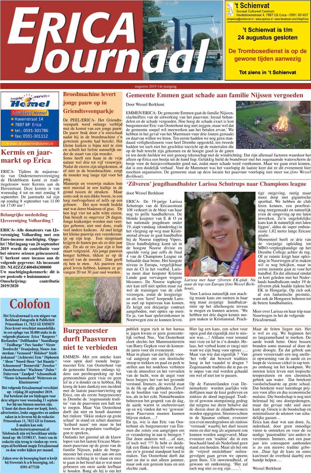 Ericajournaal Augustus 2019 Pagina 2