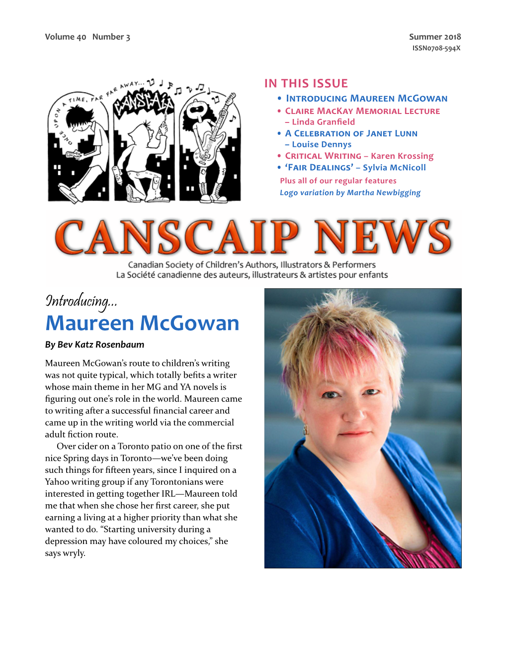 CANSCAIP News Summer 2018 V2