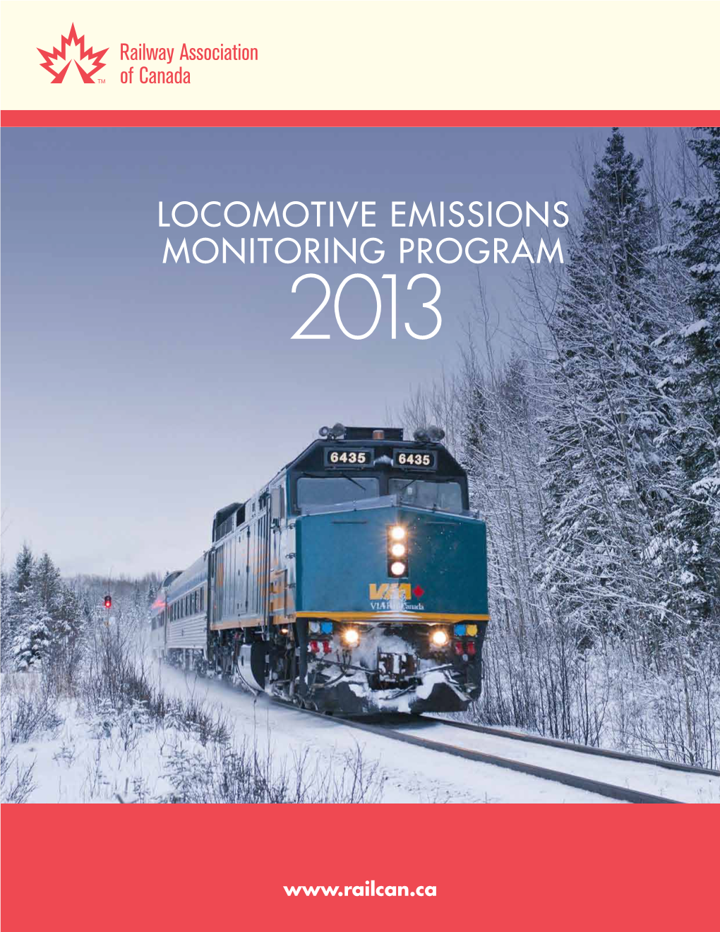 Locomotive Emissions Monitoring Program 2013