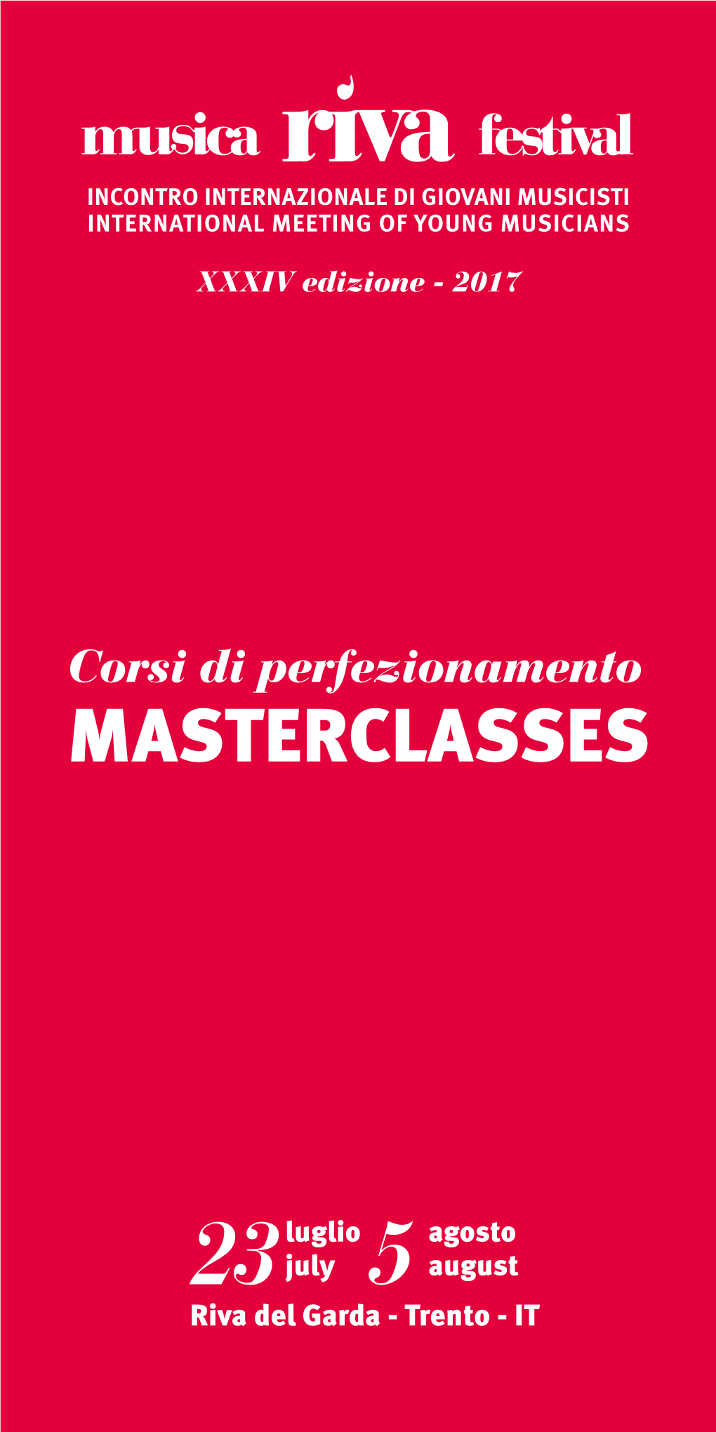 Masterclasses