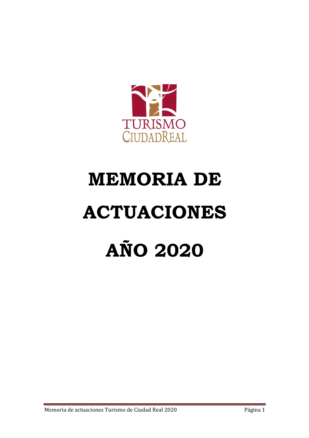 Memoria De Actuaciones Año 2020