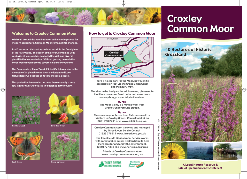 Croxley Common Moor How to Get to Croxley Common Moor Commoncommon Moormoor