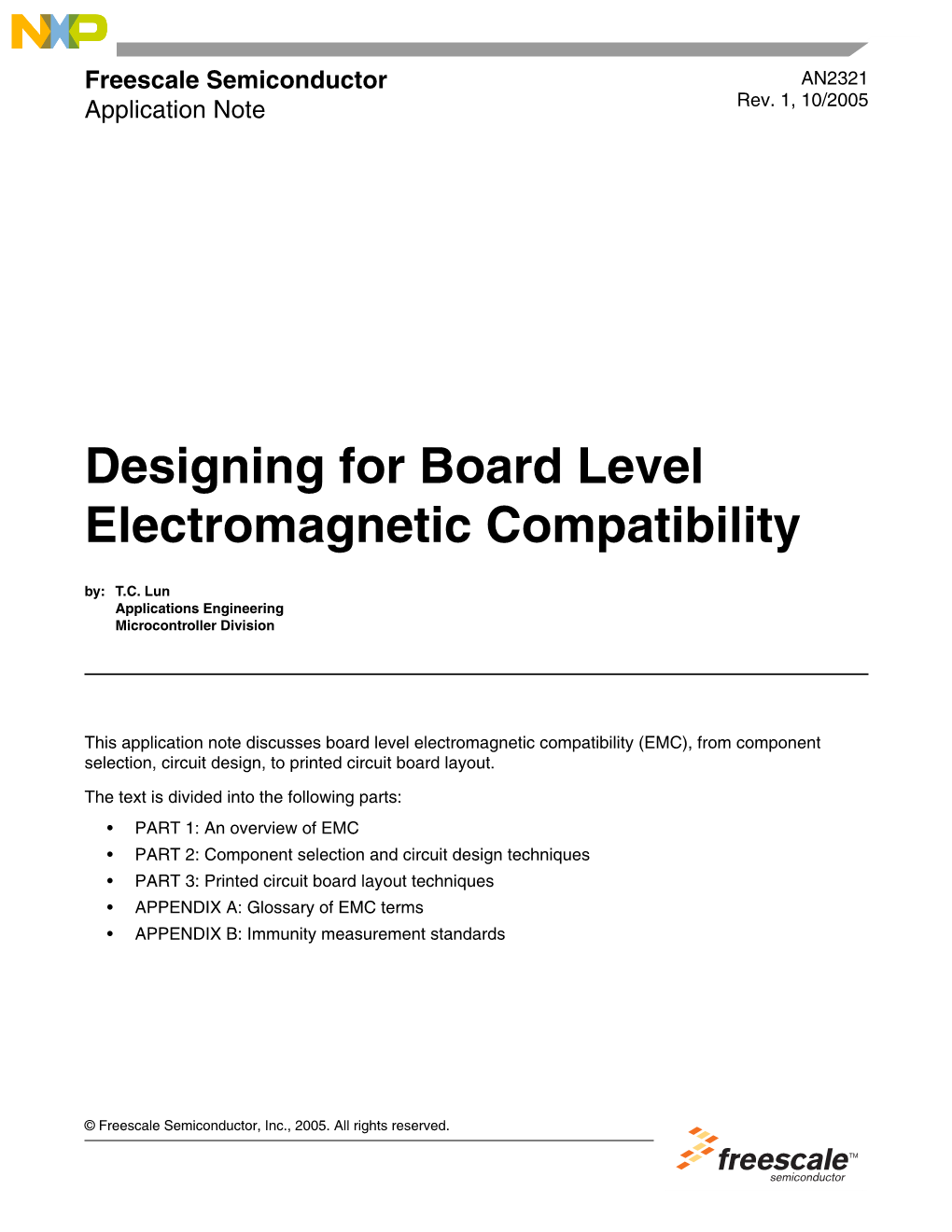 AN2321: Designing for Board Level Electromagnetic Compatibility