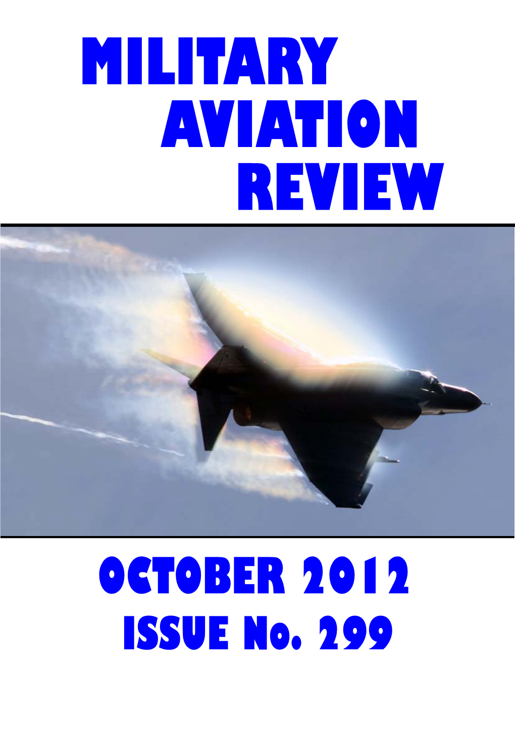 OCTOBER 2012 ISSUE No