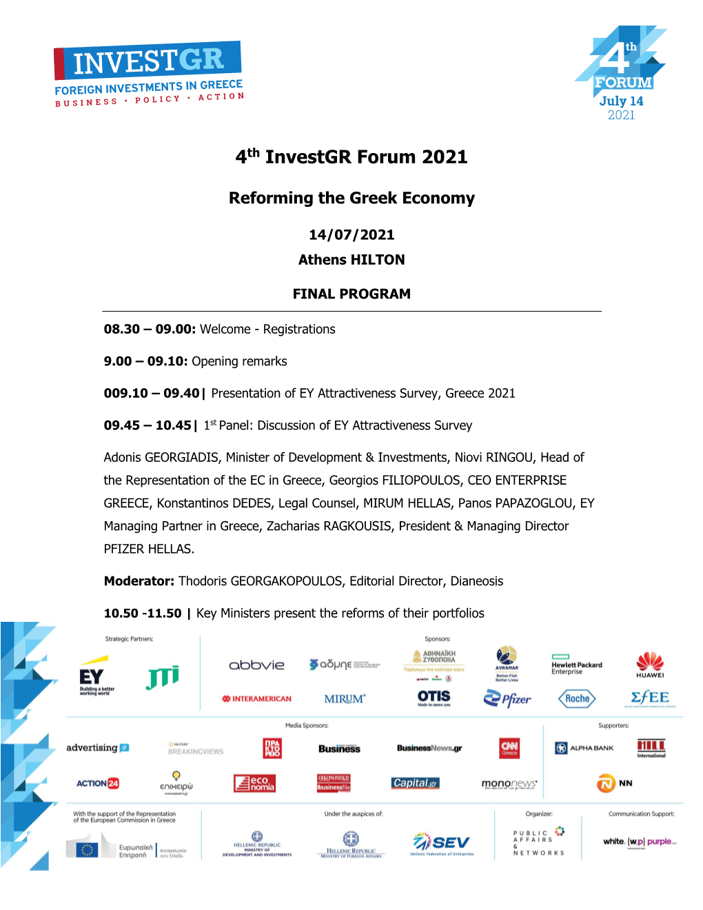 4Th Investgr Forum 2021