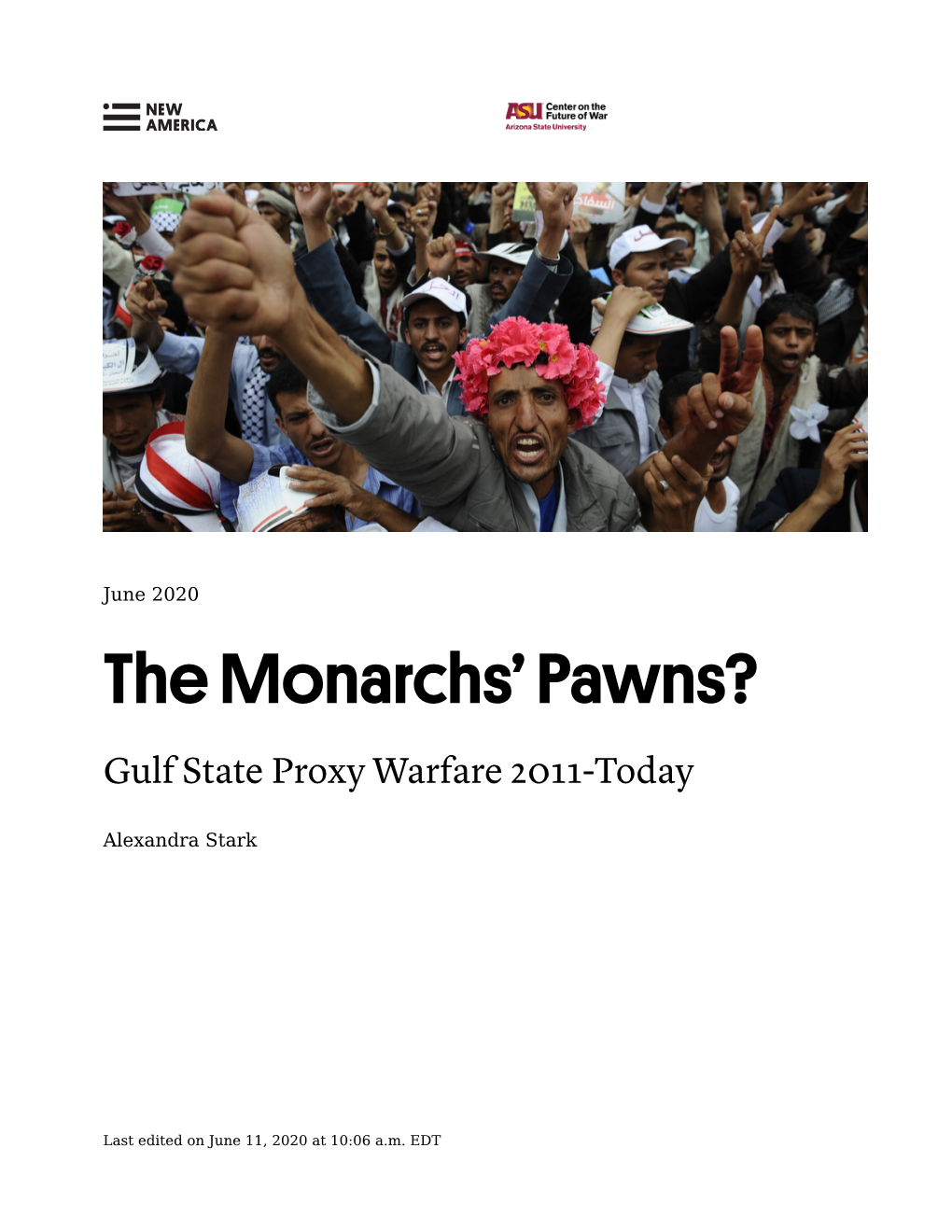 Pdf the Monarchs' Pawns?