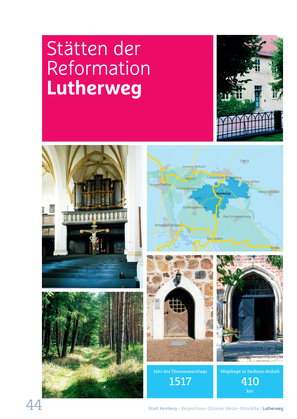 Stätten Der Reformation Lutherweg