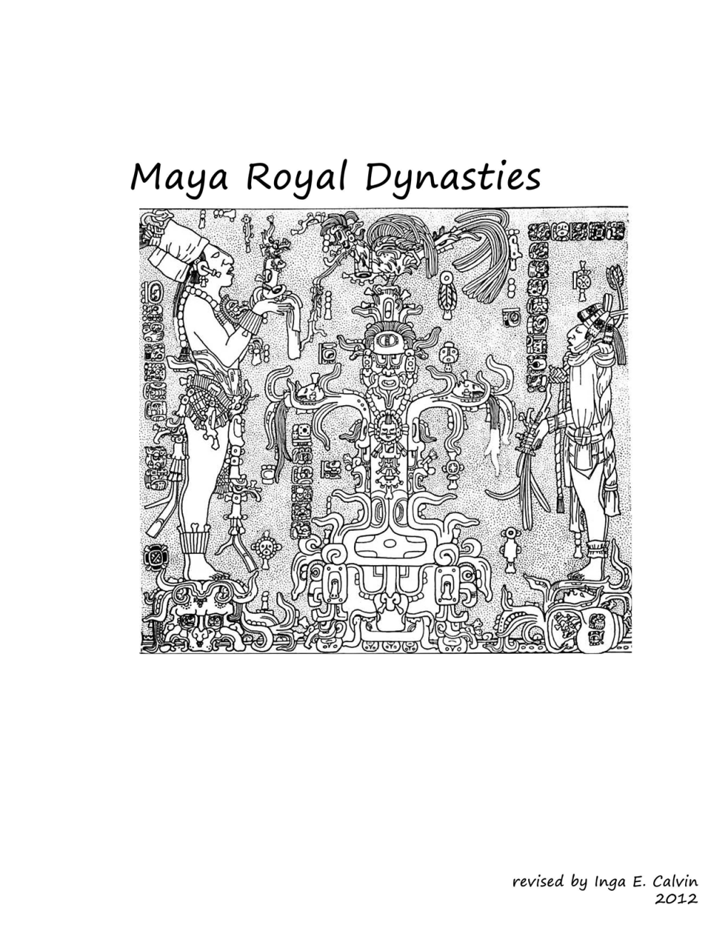 Maya Royal Dynasties