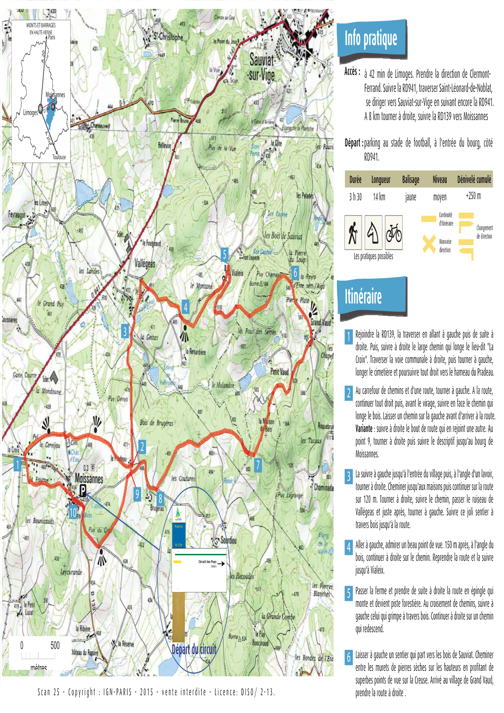 Info Pratique Itinéraire