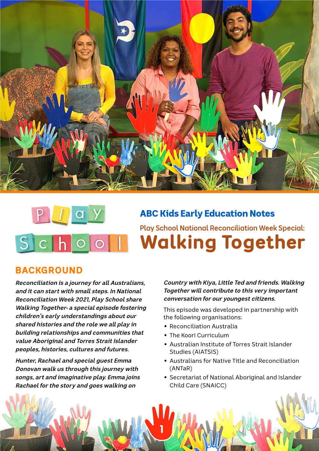ABC Kids Early Education Notes: Play School Walking Together