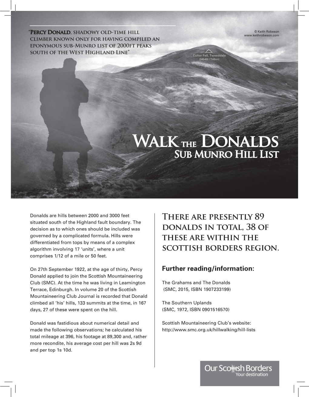 Walk the Donalds Sub Munro Hill List
