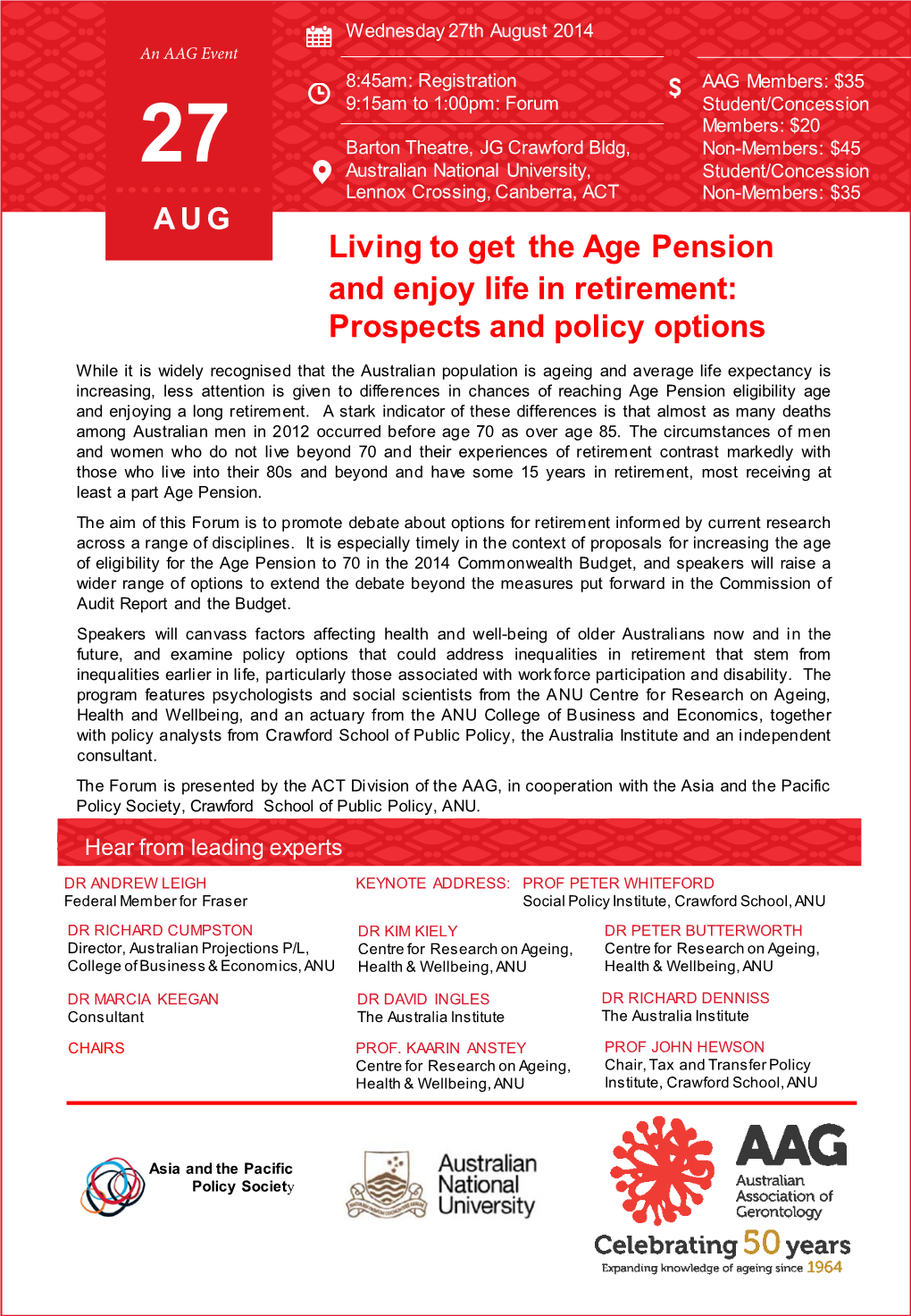 Living to Get the Age Pension and Enjoy Life in Retirement