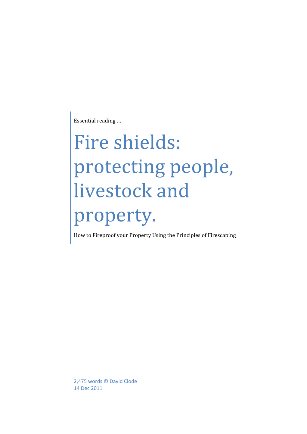 Fire Shield 131211