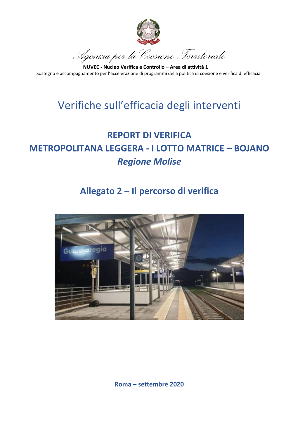 Il Percorso Di Verifica